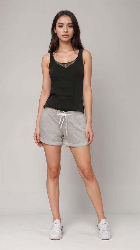 AK Women's Black Camisole | AK in Lebanon