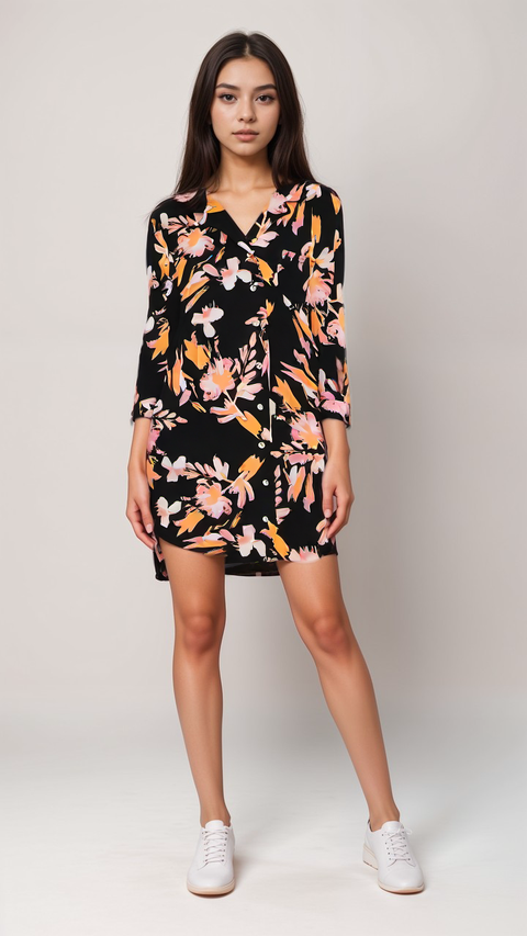 S.Oliver Women's Multicolor Buttoned Sleep Dress | S.Oliver in Lebanon