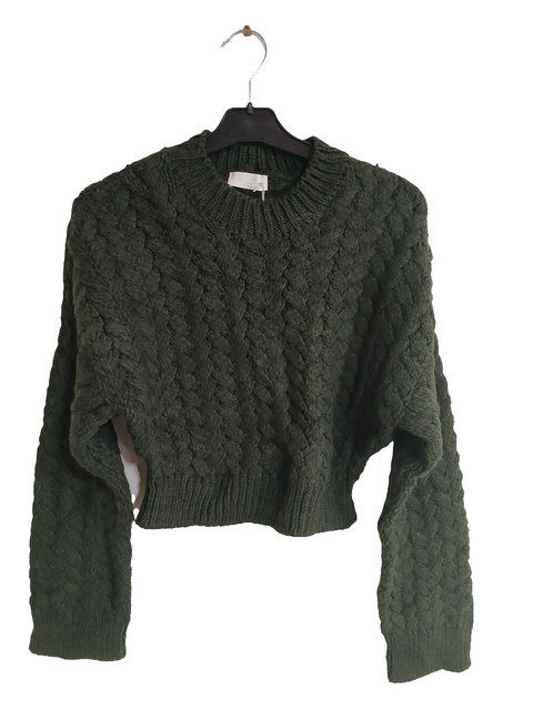 LeGer Women's Dark Green Long-Sleeve Sweatshirt |LeGer in Lebanon