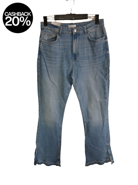 Forever 21 Women's Blue High Rise Boot Cut Jeans |Forever 21 In Lebanon