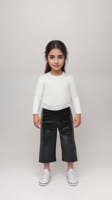 Boboli Girl's Navy Velvet Pants | Boboli in Lebanon