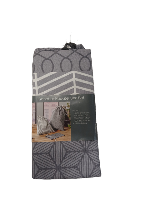 Oeko-Tex Gray Bag Set Of 3 | Oeko-Tex In Lebanon