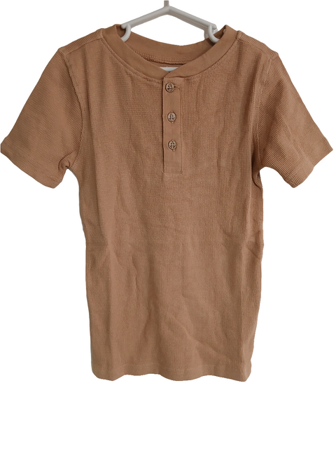 POMPdeLUX Boy's Beige Short-Sleeve T-Shirt |POMPdeLUX in Lebanon