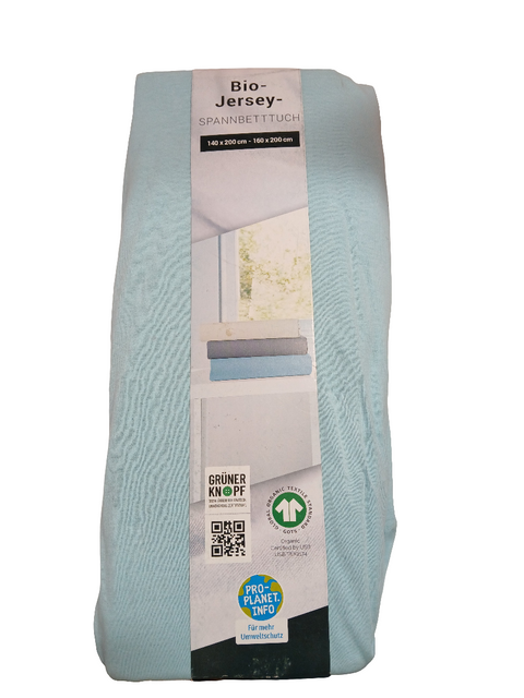 Oeko-Tex Blue Bed Fitted Sheet | Oeko-Tex In Lebanon