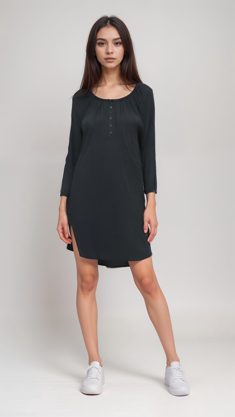 Cybele Women's Black Sleep Dress | Cybele in Lebanon