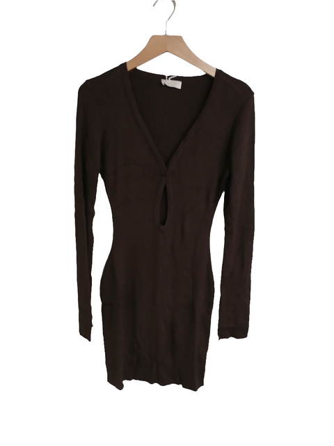 LeGer Women's Brown Long-Sleeve Dress| LeGer in Lebanon