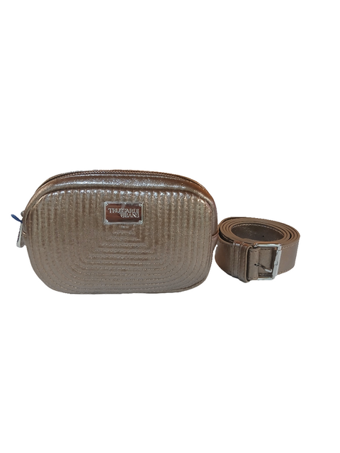 Trussardi Women's Bronze Leather Belt Bag |Trussardi In Lebanon