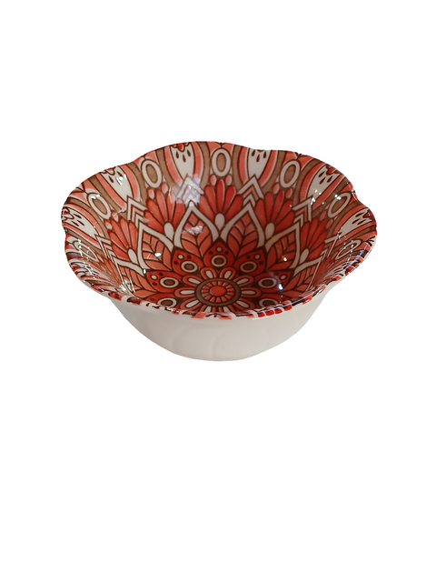 Hinox Multi-Red Small Snack Bowls 6pcs | Hinox In Lebanon