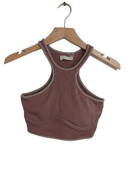 LeGer Women's Purple Sleeveless Crop Top |LeGer in Lebanon