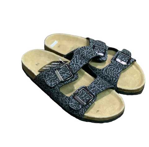 Damen Women's Black Slippers | Damen In Lebanon