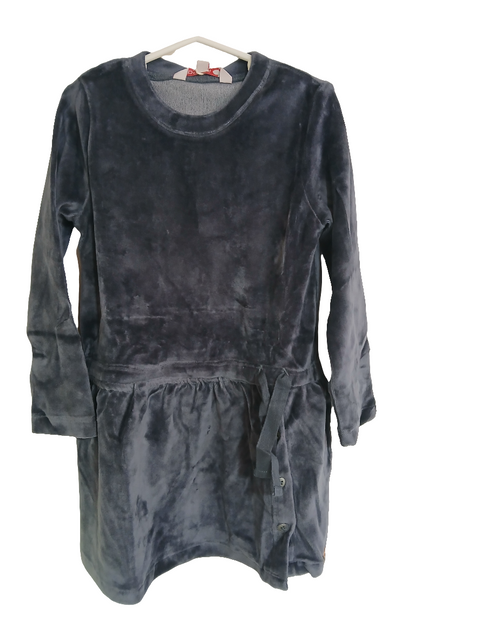 Boboli Girl's Navy Velvet Dress| Boboli in Lebanon