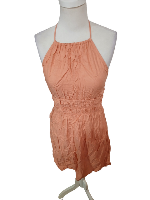Forever 21 Women's Coral Halter Neckline Mini Dress |Forever 21 In Lebanon