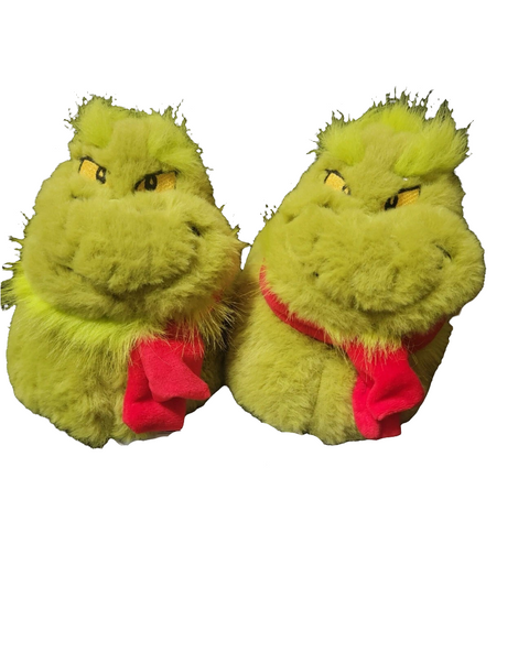 The Grinch Kid's Green Christmas Indoor Panduf | The Grinch In Lebanon