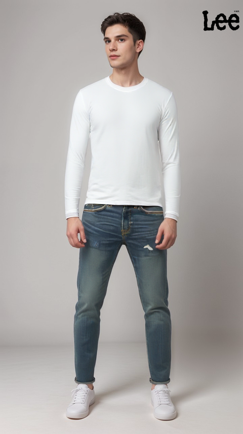 Lee 723 Men's Blue Slim Straight Jeans |Lee in Lebanon