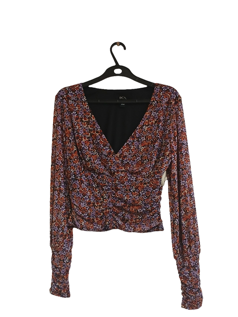 BCX Women's Multicolor Long-Sleeve Blouse |BCX In Lebanon