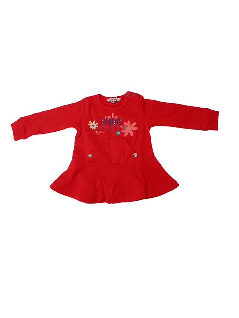 Boboli Baby Girl Red Dress | Boboli In Lebanon