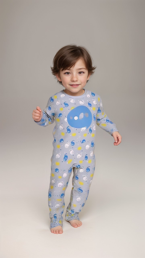 Boboli Baby Boy Blue Overall | Boboli In Lebanon