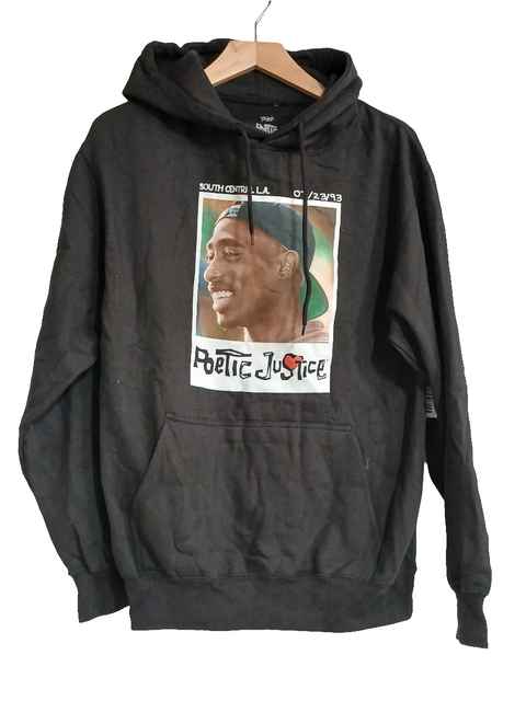 Forever 21 Men's Black Image Printed Kangaroo Pocket Hoodie | Forever 21 In Lebanon