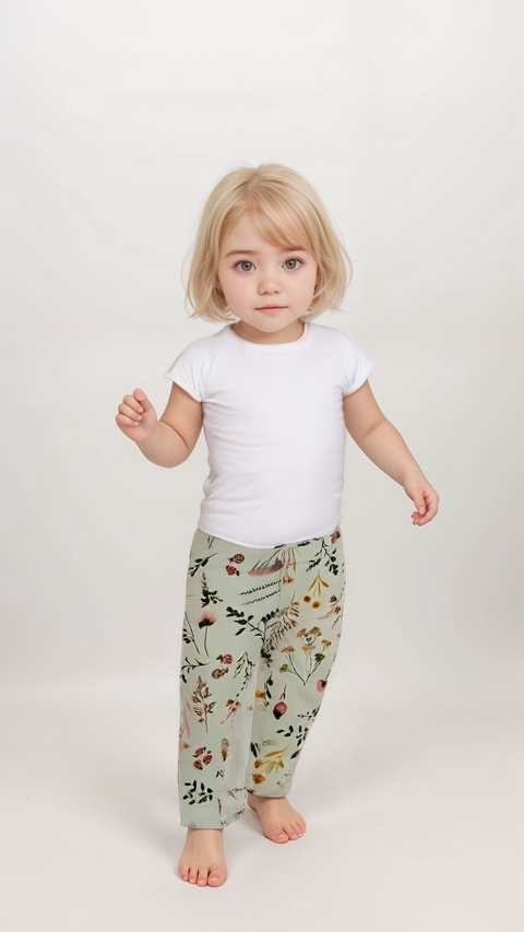 POMPdeLUX Baby Girl Multicolor Legging | POMPdeLUX in Lebanon