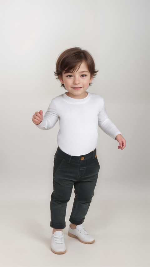 Boboli Baby Boy Navy Blue Velvet Pants | Boboli In Lebanon