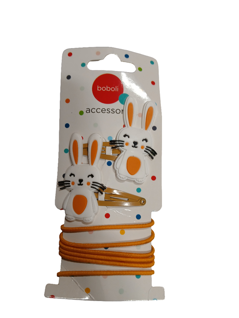 Boboli Girl's Orange Hair Ties |Boboli in Lebanon