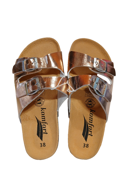 Damen Women's Rose Gold Slippers | Damen In Lebanon