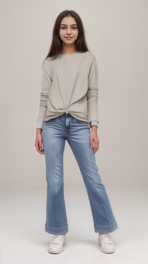 S.Oliver Girl's Dusty Rose Long-Sleeve Blouse |S.Oliver in Lebanon