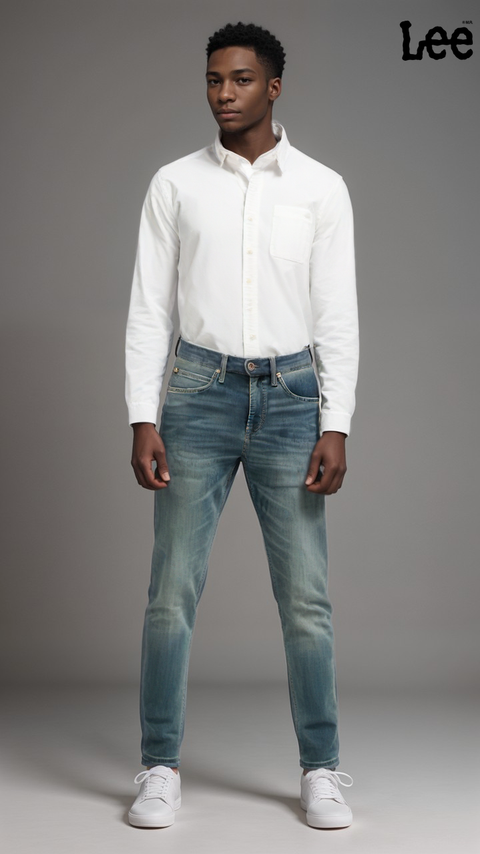 Lee Men's Blue 723 Slim Straight Jeans | Lee in Lebanon