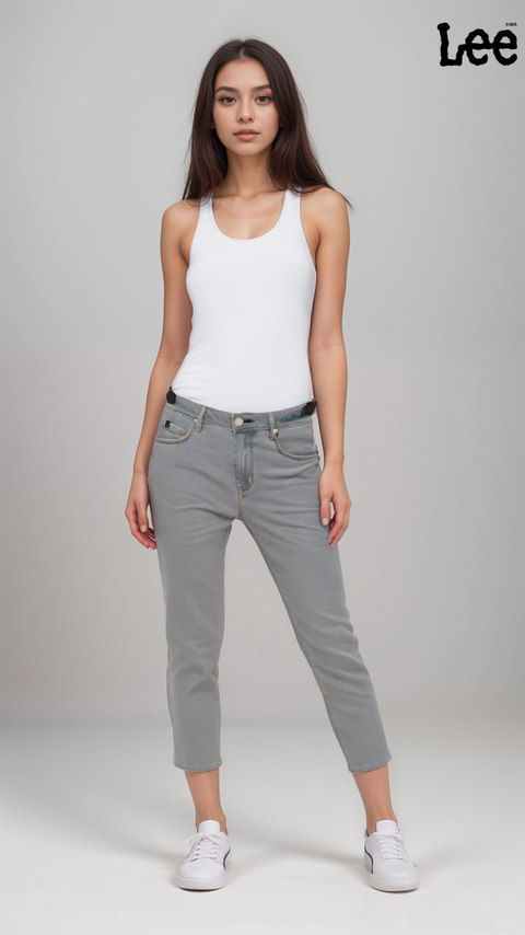 Lee  Women's Blue Regular Straight Jeans | Lee in Lebanon
