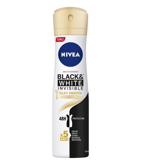 Nivea Black & White Invisible Silky Smooth 150ml