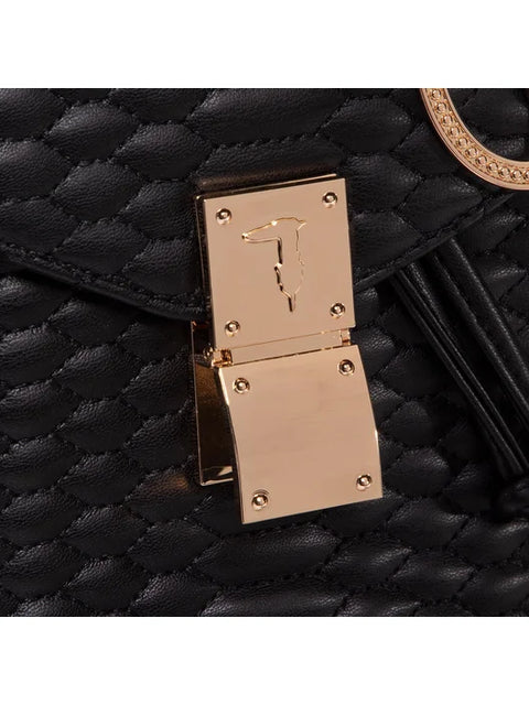 Trussardi Women's Black Parigi Backpack |Trussardi In Lebanon