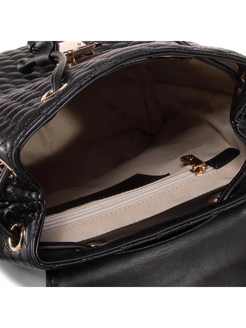 Trussardi Women's Black Parigi Backpack |Trussardi In Lebanon