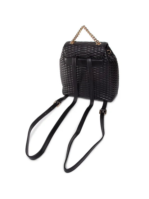 Trussardi Women's Black Parigi Backpack |Trussardi In Lebanon