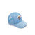 A light blue trucker-style cap with a mesh back and a circular Surfing logo patch on the front, shown on a plain white background.