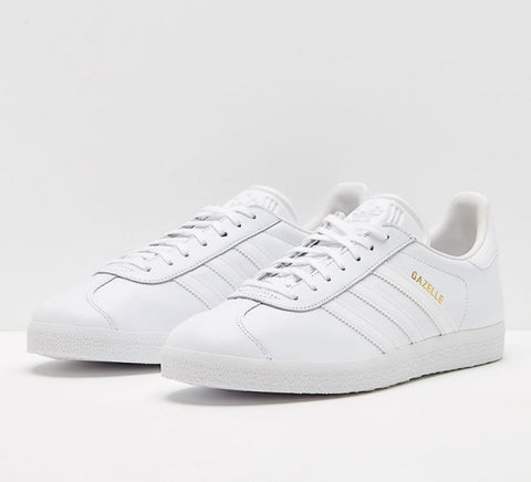 Adidas Men's White Gazelle Sneakers |Adidas In Lebanon