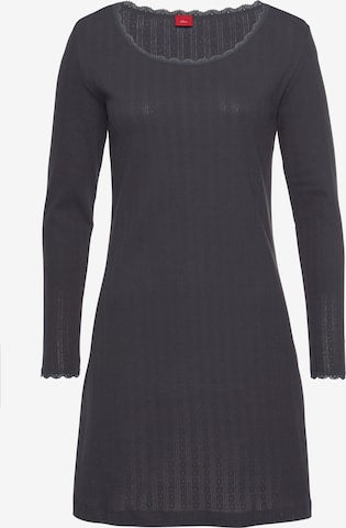 S.Oliver Women's Grey Long Sleeve Sleep Dress | S.Oliver in Lebanon