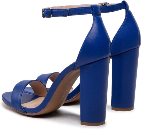 Steve Madden Women's Blue Leather Carrson Heels |Steve Madden In Lebanon