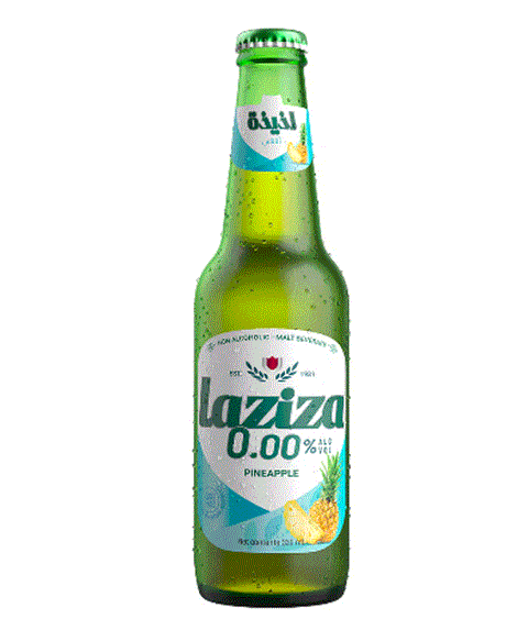 Laziza Pineapple Bottle 330ml | Laziza In Lebanon