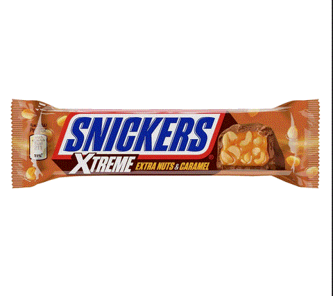 Snickers Xtreme Extra Nuts & Caramel Chocolate Bar 42g | Snickers In Lebanon