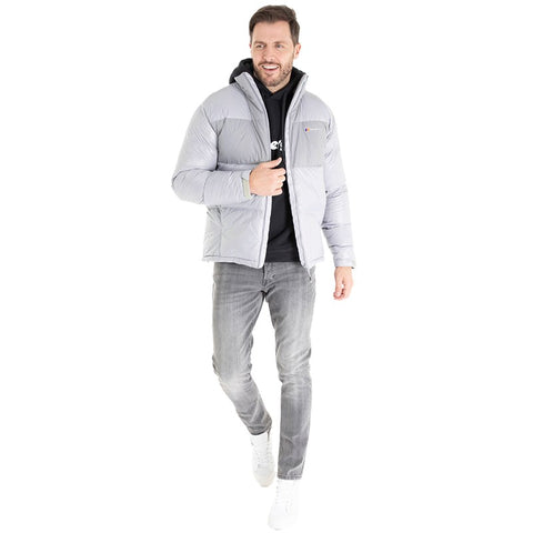 Berghuas Men's Light Grey Arkos Reflect Down Puffer Jacket | Berghuas In Lebanon