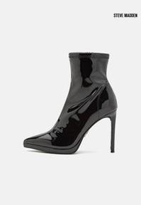 Steve Madden Women's Black Patent Kaylani Heeled Boots |Steve Madden in Lebanon
