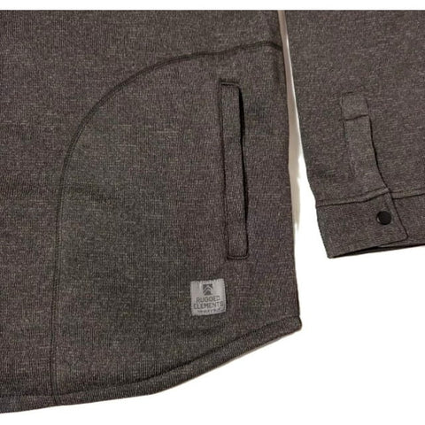 Rugged Elements Men's Khaki Green Long Sleeve Sweater Over Fleece Shirt|Rugged Elements In Lebanon