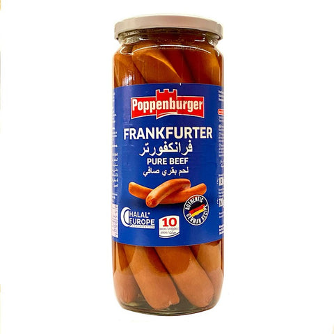 Poppenburger Frankfurter Pure Beef 1030g | Poppenburger In Lebanon