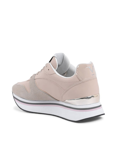V Italia By Versace Women's Beige Abbigliamento Sneakers | V Italia In Lebanon