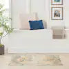 Nourison Beige Astra Machine Washable doormat 2 ft. x 4 ft Rug | Nourison In Lebanon