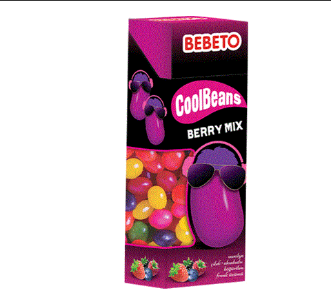 Bebeto Flip Top Cool Beans Berry Mix 30g | Bebeto In Lebanon