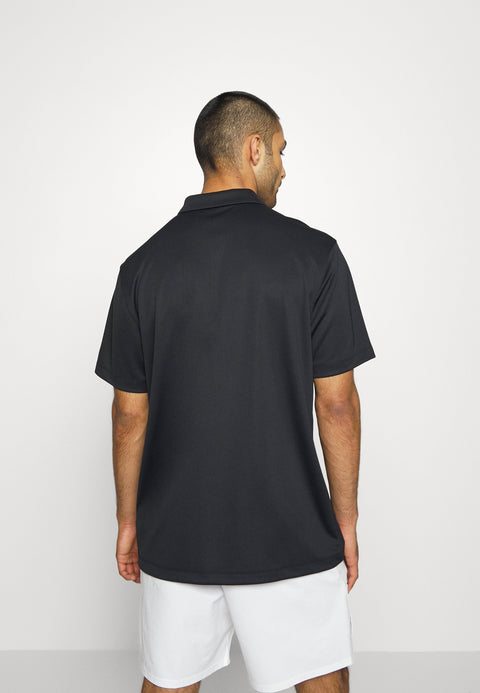 Nike Men's Black Dry Victory Solid Golf Polo T-Shirt|Nike In Lebanon