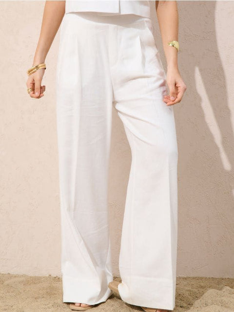 Sinsay Women's White Trouser | Sinsay In Lebanon