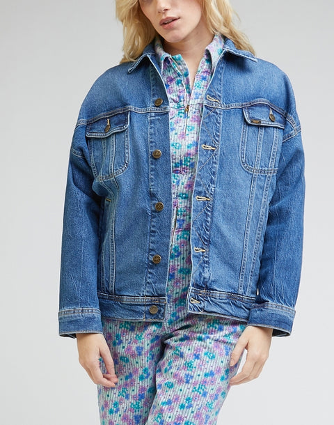 Lee Women's Blue Trucker Jacket | Lee In Lebanon