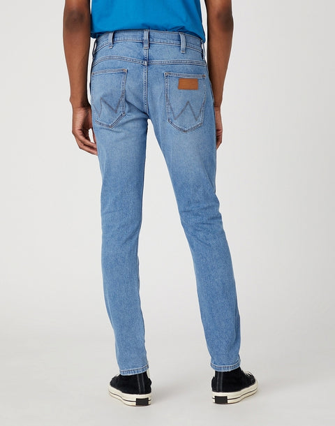Wrangler Men's Blue The Dude Bryson 813 Skinny Jeans | Wrangler In Lebanon